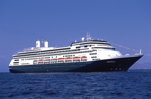ms Amsterdam at Sea