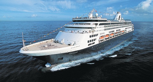 ms Veendam at Sea