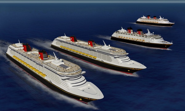 “The Disney Dream will set sail in 2011, 