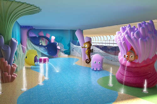 Details on Disney Dream’s sports and water decks
