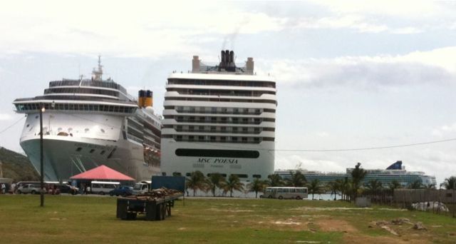 In Port Today: Three in Roadtown, Tortola