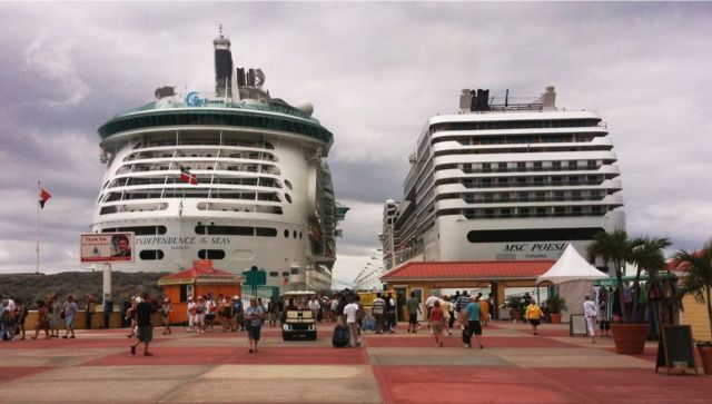 In Port Today: Two in St. Maarten