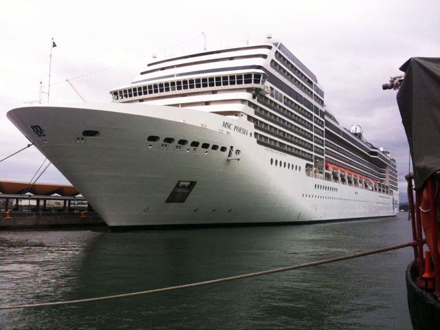 In Port Today: MSC Poesia in San Juan