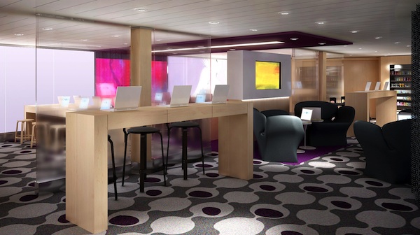 Celebrity iLounge will allow guests to use and purchase Apple products onboard