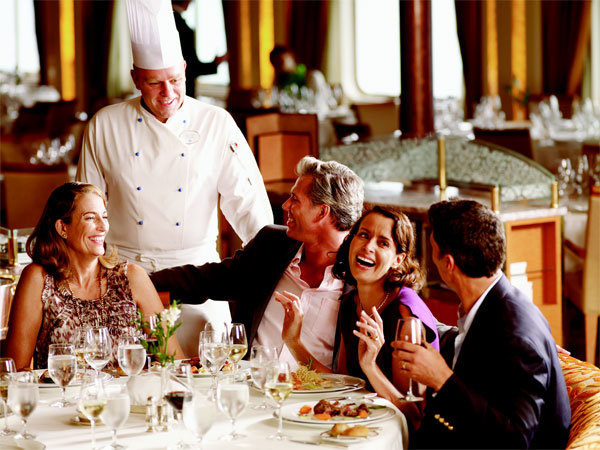 Menu set for Silverseaâ€™s culinary arts voyages