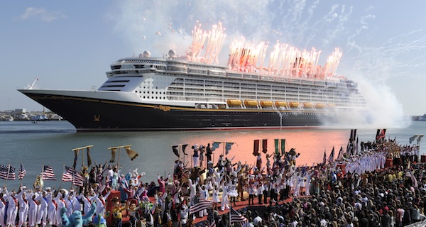 Disney Dream launches with fanfare and flair