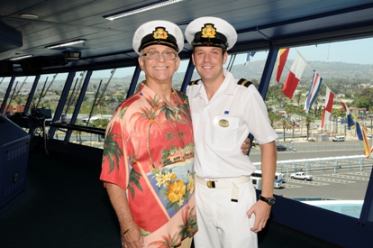 ‘The Love Boat’ star meets Princess Cruises’ own Gavin MacLeod